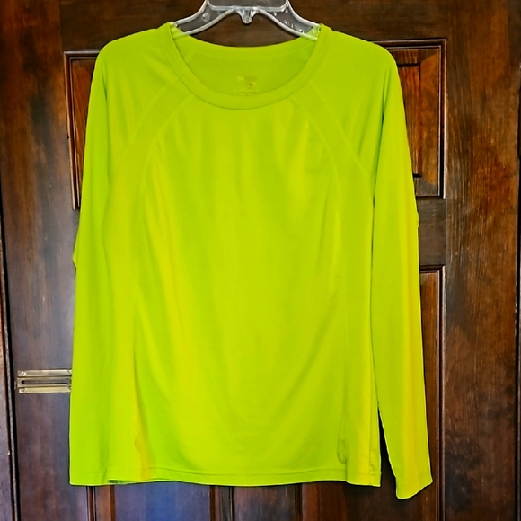 DANSKIN NOW athletic long sleeve top. - Picture 1 of 5